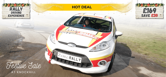 Boxing day sale Rally Driving experience